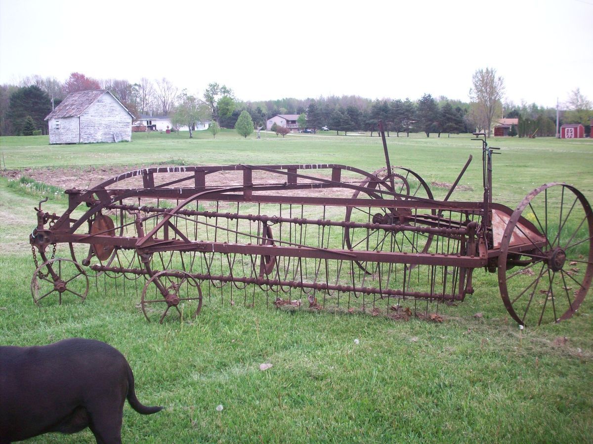  Antique Hay Rake