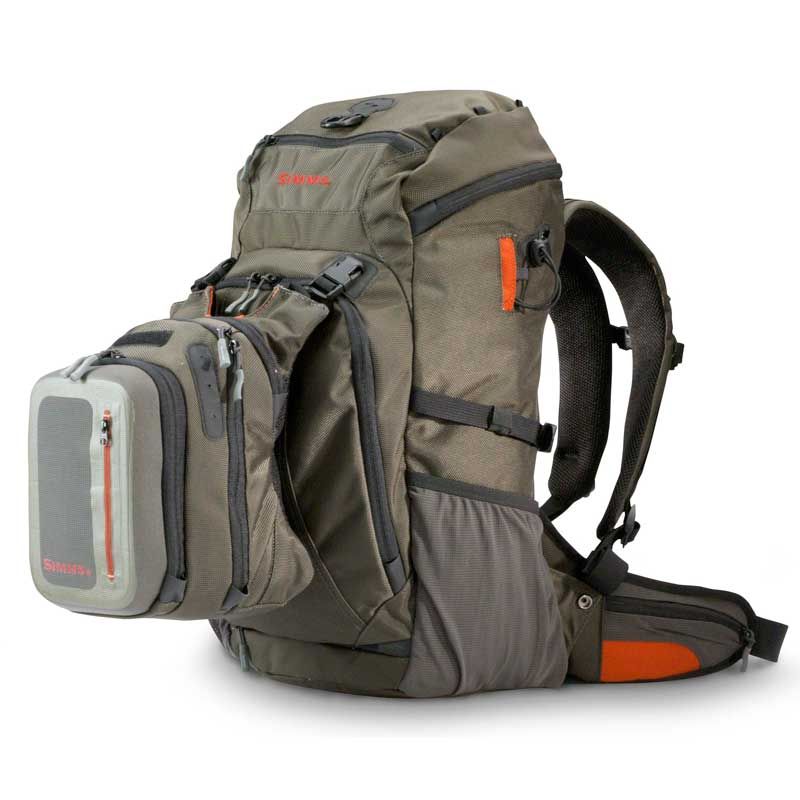 Simms Headwaters Day Pack Coal Fly Fishing Backpack