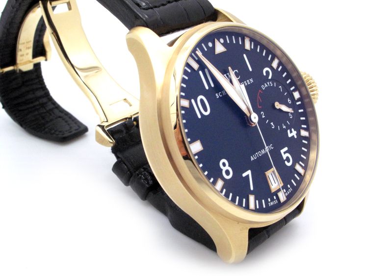 IWC Big Pilot 5004 18K Rose Gold Tourneau Edition IW5004 08