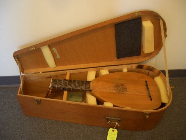 Richard Fletcher 8 Course Hieber Lute w/hard case