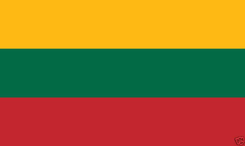  Lithuania Lithuanian Flag T Shirt 8 Sizes 3 Colors
