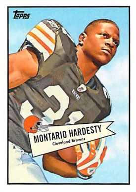 Montario Hardesty Browns 2010 Topps 1952 Bowman 52B37