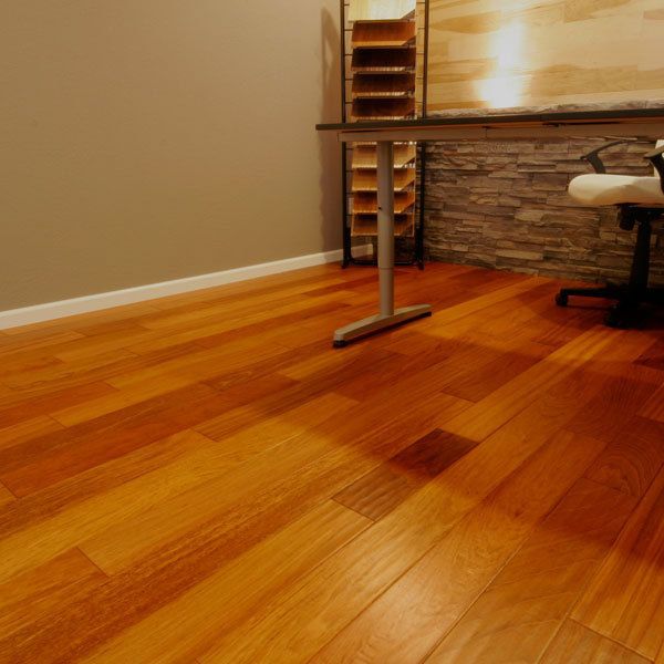  Natural Brazilian Cherry Hardwood Floor Wood Flooring Sample