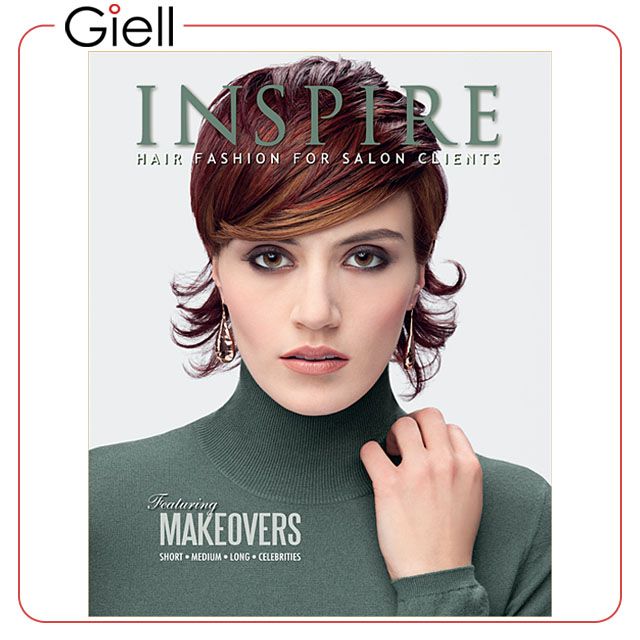 Inspire Hair Fashion Book for Salon Clients Vol 86 Featuring Makeovers