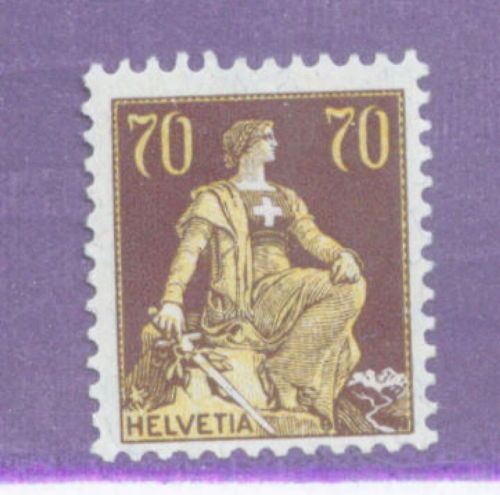 Switzerland 141 LH 1908 Seated Helvetia CV 55 00