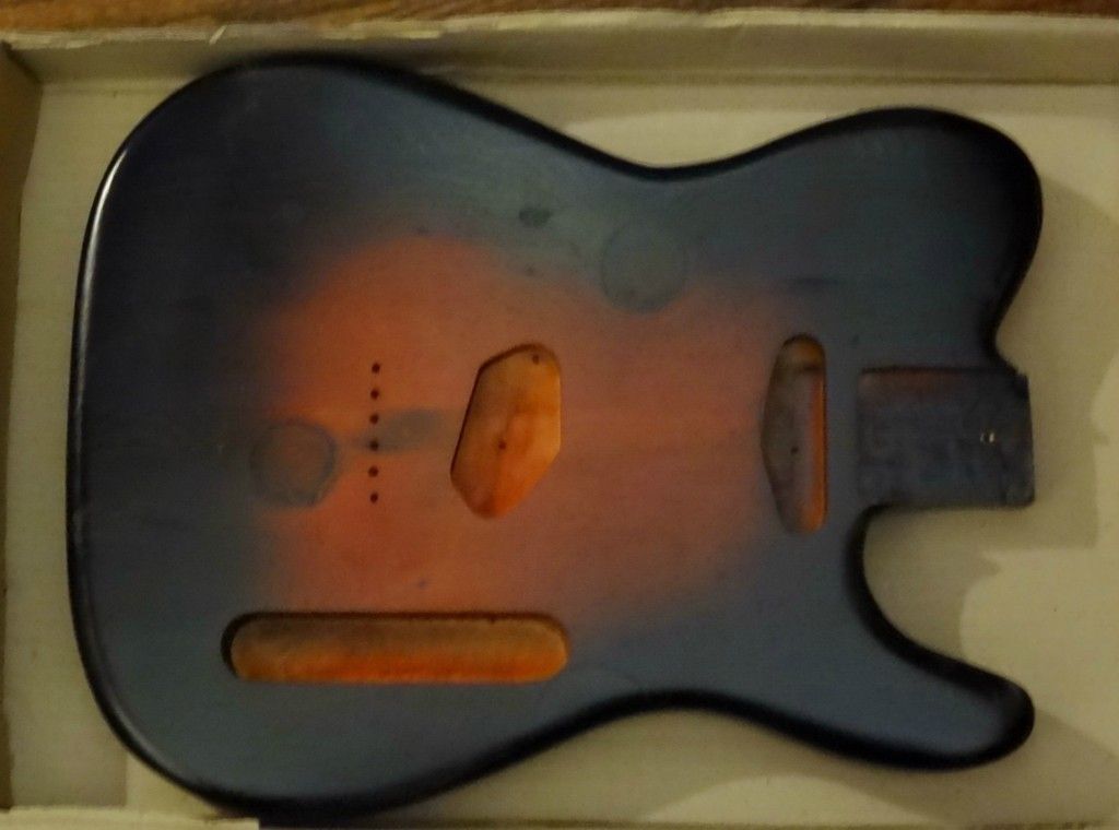  Unfinished Pine Tele Body Sunburst