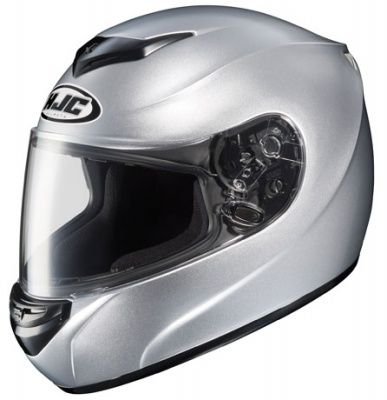 HJC CS R2 Full Face Motorcycle Helmet Silver Medium M 208 573