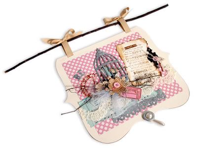 included sizzix tim holtz alterations bigz die caged bird examples