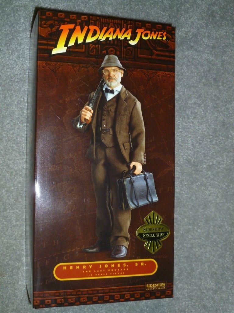 Sideshow Exclusive Indiana Jones Henry SR The Last Crusade 12 Figure