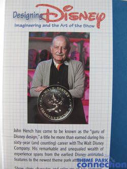  Disney Imagineering & Art Of The Show JOHN HENCH SIGNED 1st ED Book