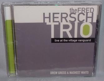 CD Fred Hersch Trio Live at The Village Vanguard SEALED 753957208820