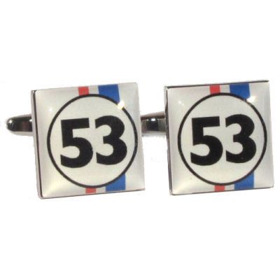 Herbie 53 Love Bug Cufflinks Brand New in Box