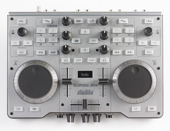 hercules dj console mk4 midi controller