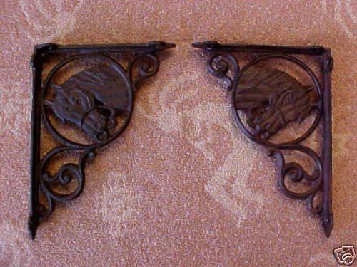 Western Decor Wall Shelf Brackets Horse Gifts GA30