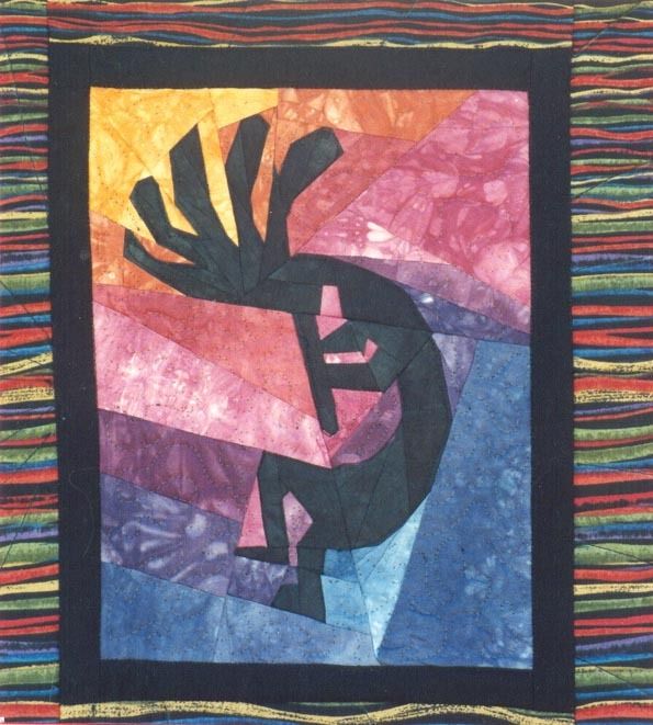 Kokopelli Quilt Pattern from Linda Hibbert