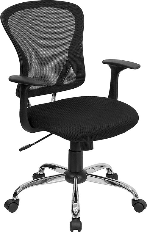  Swivel Tilt Home Office Den Task Desk Chairs with Arms