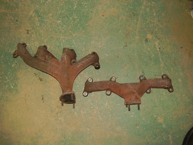 Pair of Land Rover Discovery 1 Exhaust Manifolds 94 95 96 97 98 99