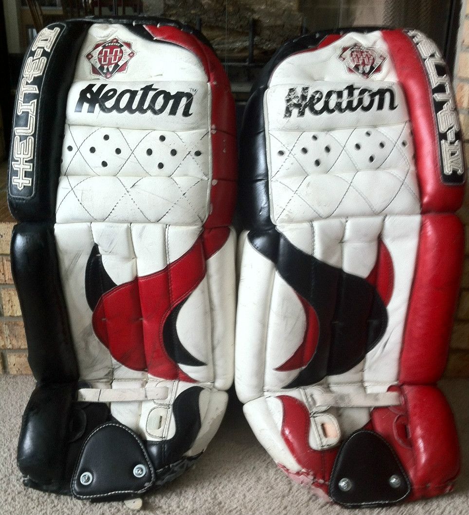 Heaton Helite IV Goalie Leg Pads 32