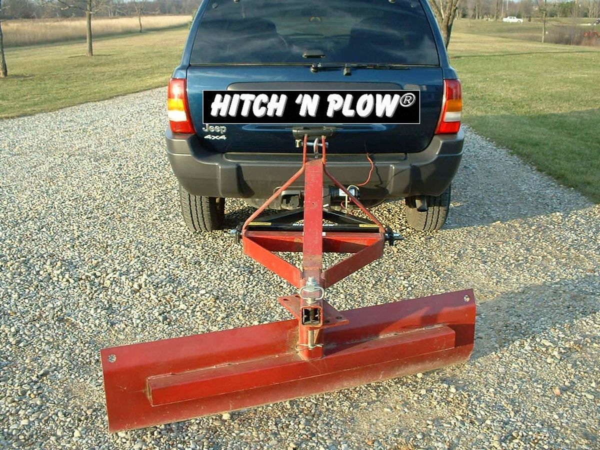 Hitch N Plow 3 Point Hitch Adapter Low Cost Snow Plow