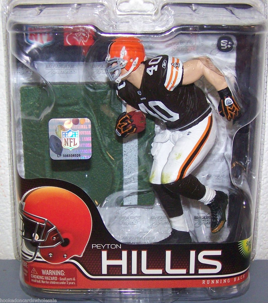 New Peyton Hillis Cleveland Browns McFarlane NFL Figure