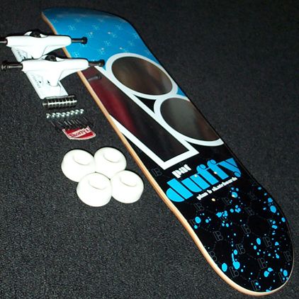 Plan B Pat Duffy Venti 7 5 Skateboard Deck Complete