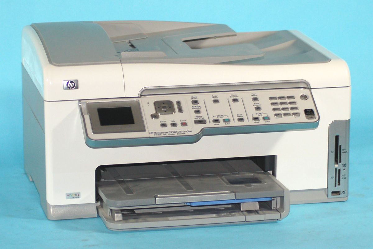 HP Photosmart C7280 All in One Inkjet Printer Pump Stall Error