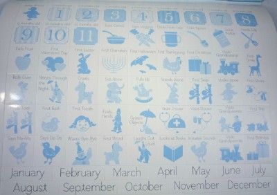 henry baby s first year calendar c r gibson