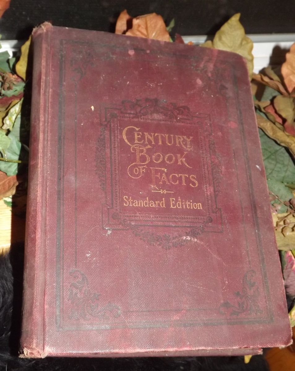  Century Book of Facts Standard Edition Hardcover Henry w Ruoff