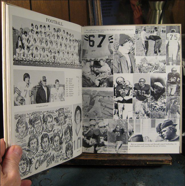 1975 Clinton High School Massachusetts Yearbook