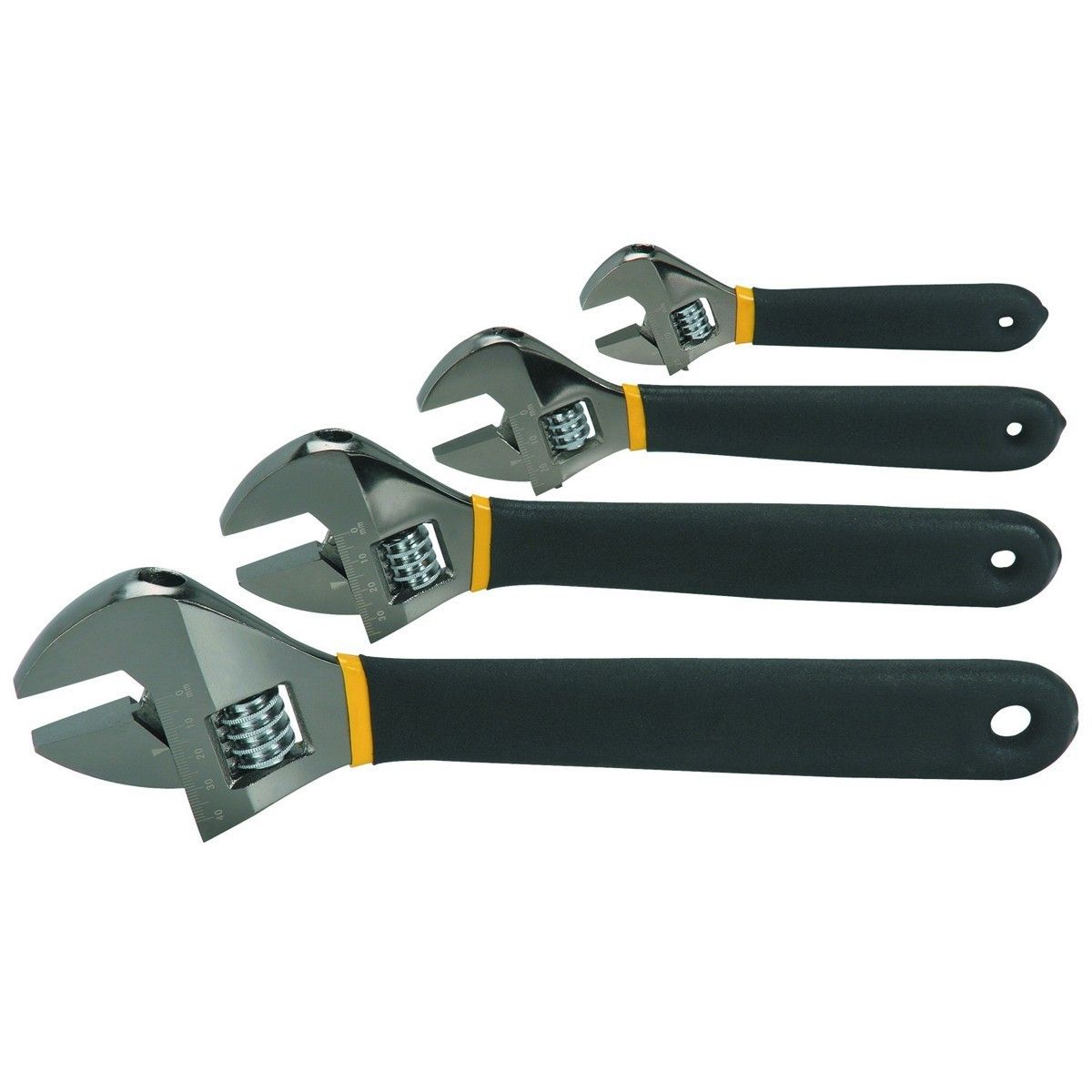 PC Adjustable Wrench Set Lifetime Warranty Wrenches