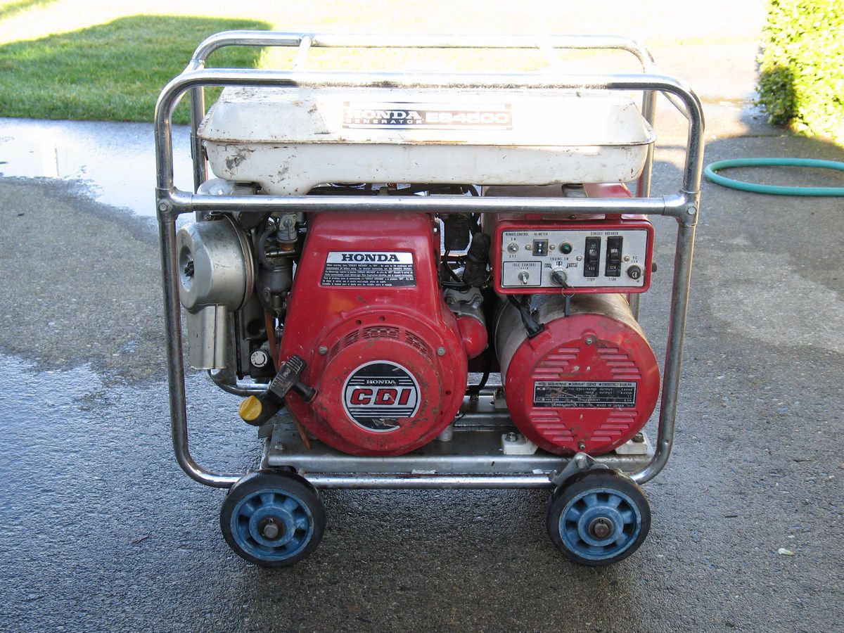 Honda ES4500 Generator Commercial Heavy Duty