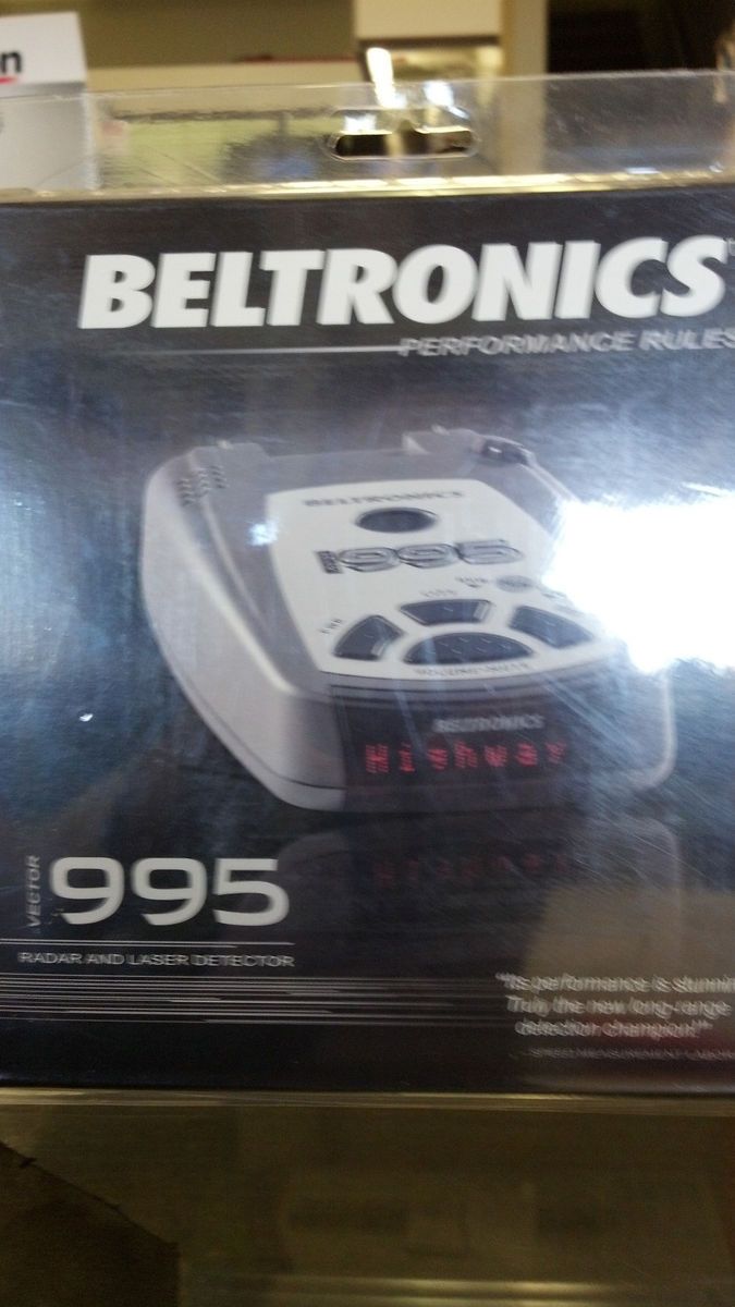 Beltronics Vector 995 Radar Detector Brand New in Packaging