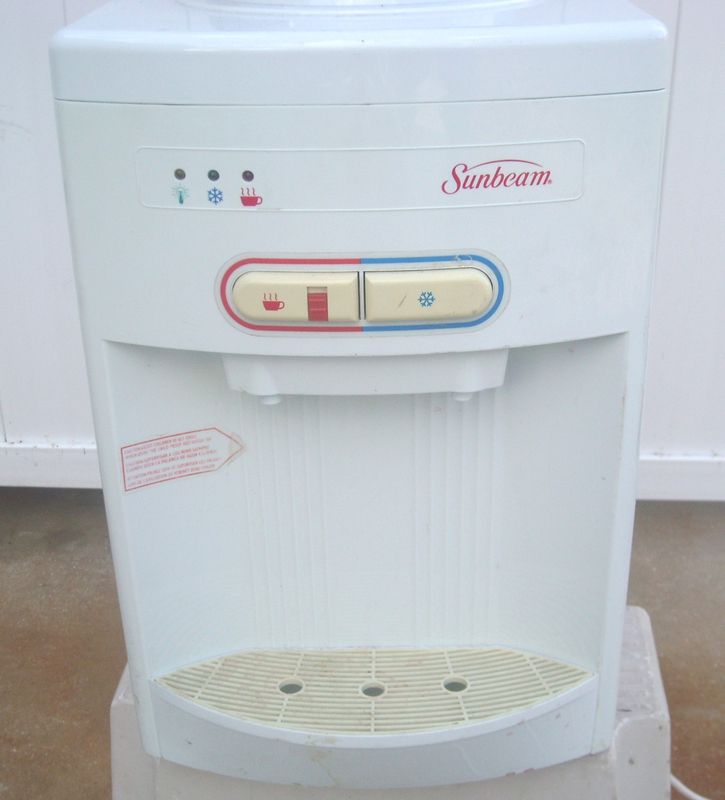 Counter Top Sunbeam Hot Cold Water Dispenser Cooler