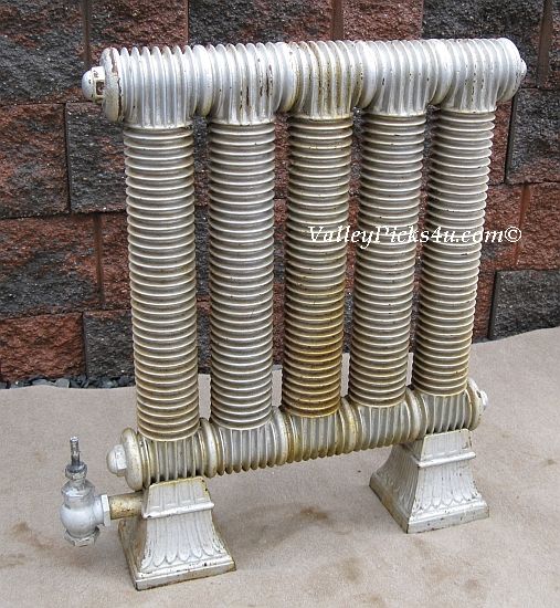  RADICAL Steampunk Art Deco Industrial Age House Steam HEAT RADIATOR