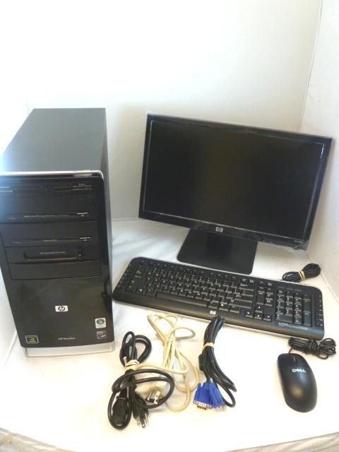 HP Pavilion A6430F PC Desktop Computer 640GB HDD Set