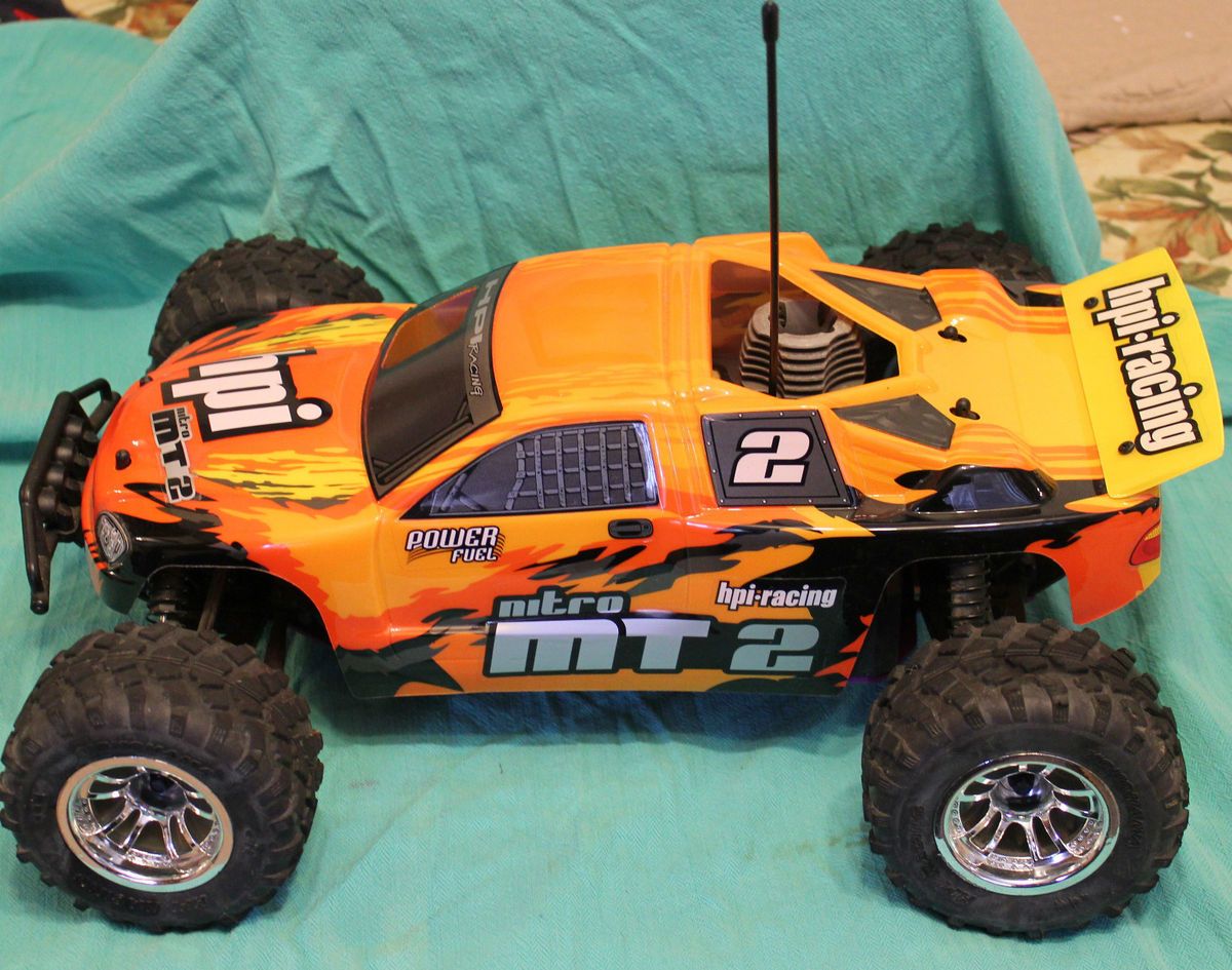 HPI Racing MT2 G 3 0 RADIO CONTROLLED TRUCK W EXTRAS NITRO FUEL 4X4 RC