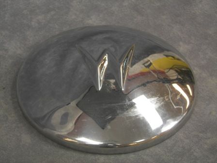 1952 1954 Willys Aero Vintage Chrome Hubcap Original Hub Caps Cover