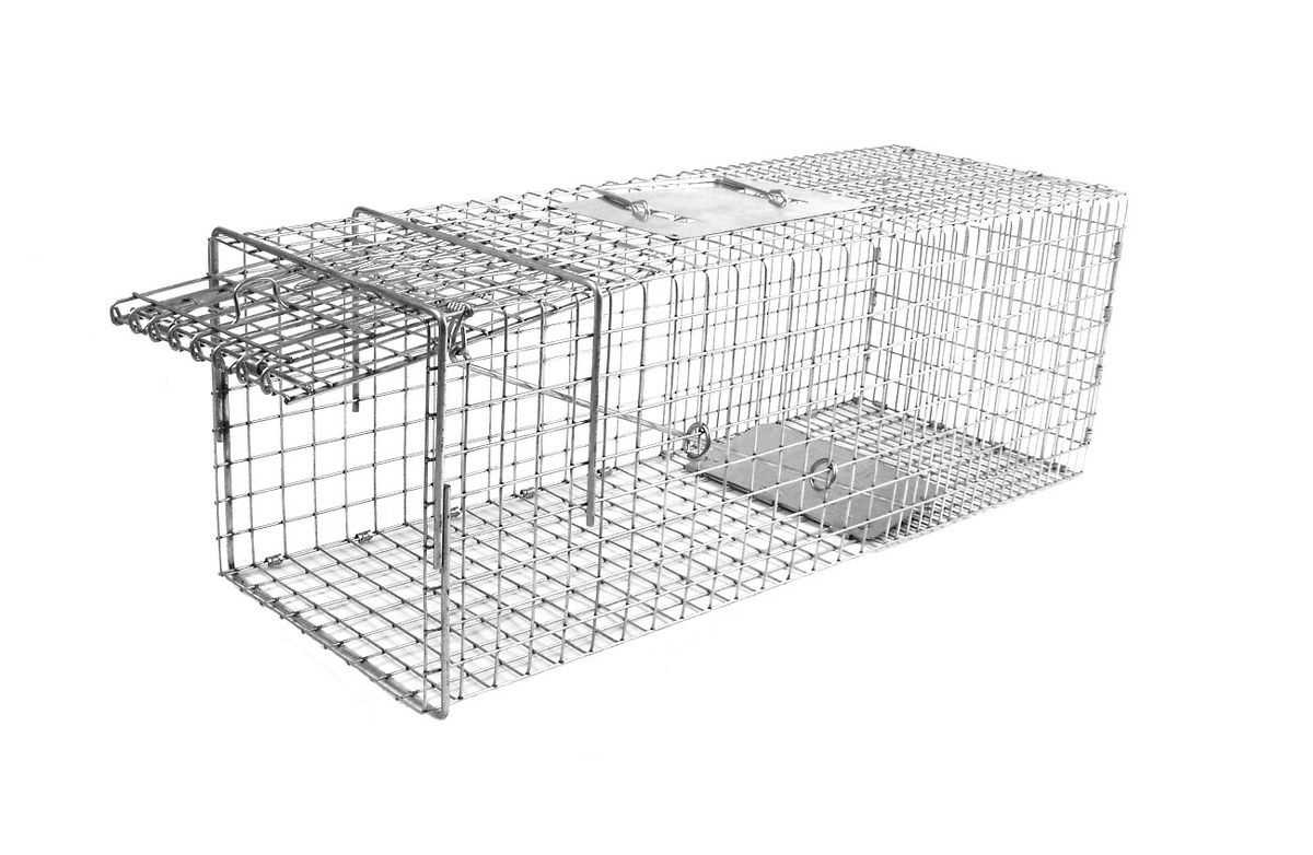 Humane Animal Trap for Cats Rabbits 26x9X9