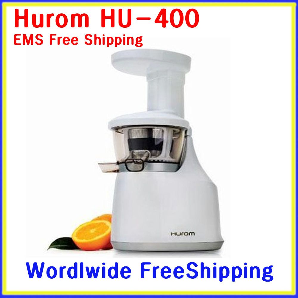 HUROM HU 400 Slow Juicer Vegetable Citrus Fruit 2011 NEW EMS