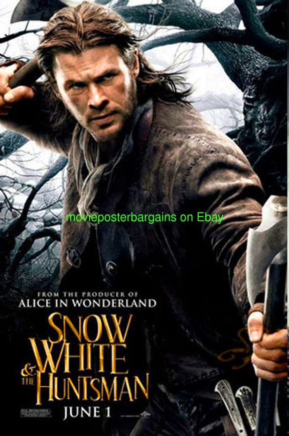 Snow White and The Huntsman Movie Poster Original SS 27x40 Chris