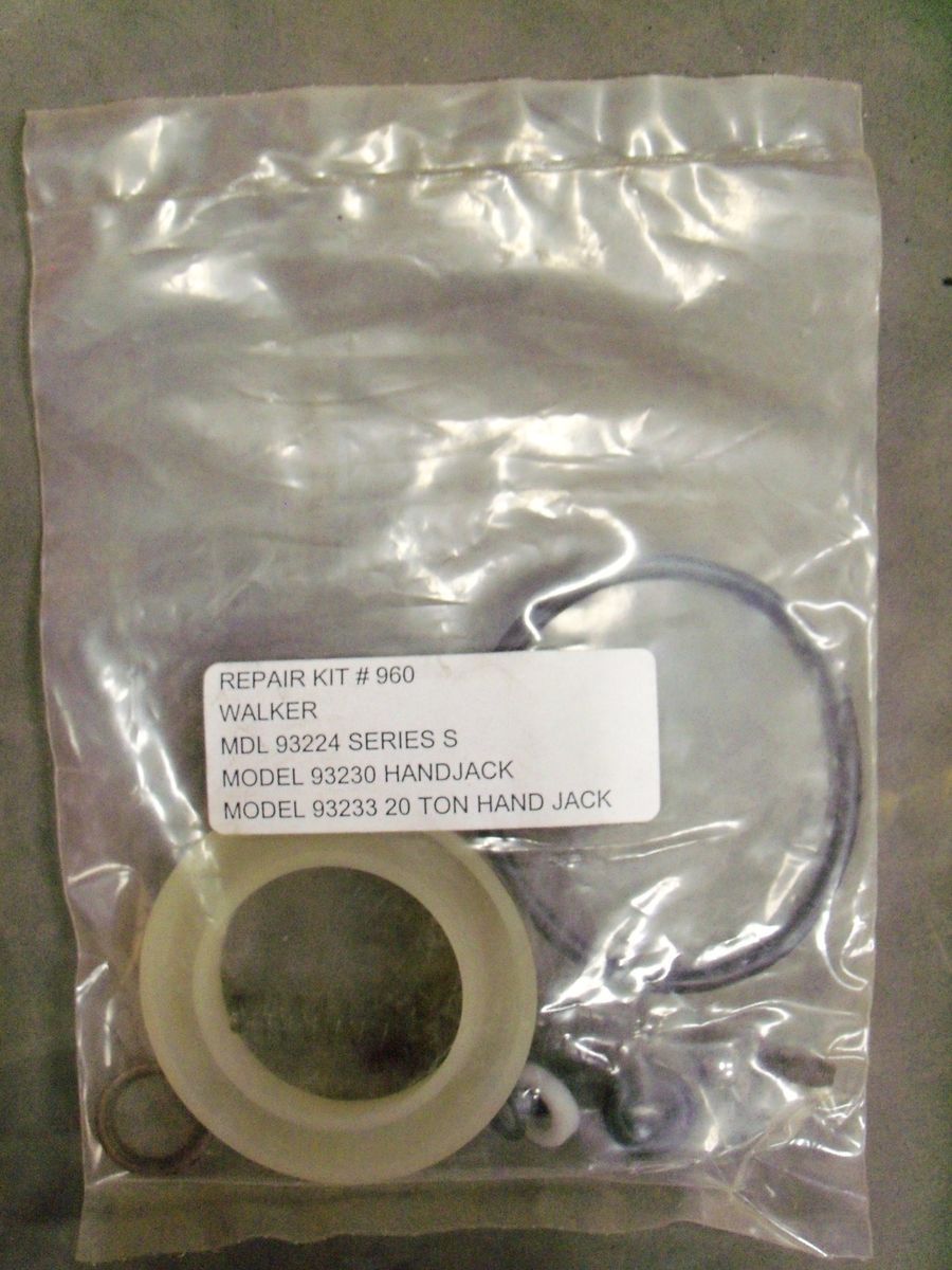 NEW HYDRAULIC REPAIR SEAL KIT FOR LINCOLN 20 TON BOTTLE JACK 93224