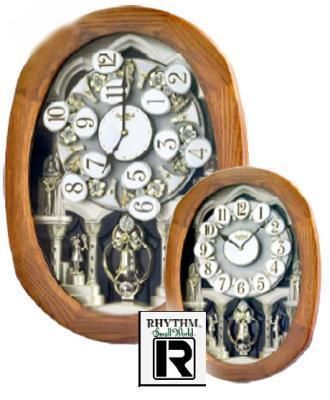 Joyful Encore by Rhythm Small World Clocks