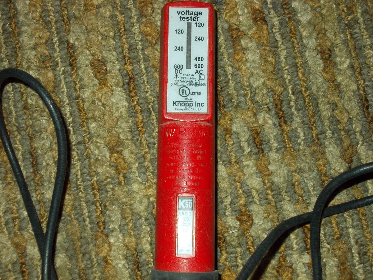 Knoop Inc Voltage Tester