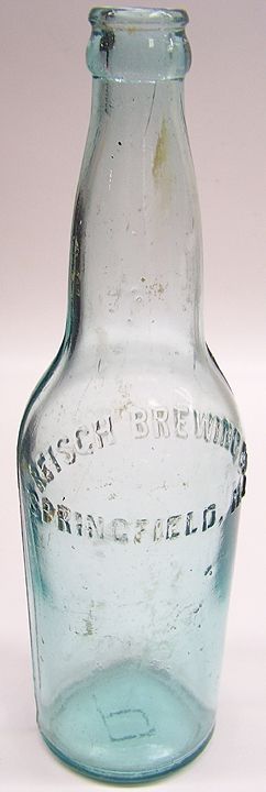 Reisch Brewing Co Bottle Springfield Ill