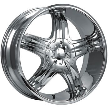 brand new set of 4 chrome 22 inch impulse wheels