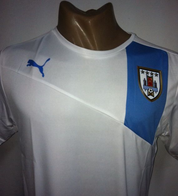 Original 2012 Uruguay Away Soccer Jersey