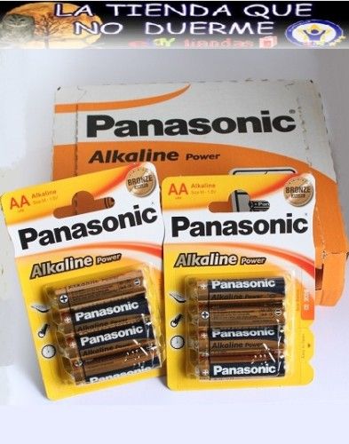 48 Pilas Alcalinas Panasonic Power AA LR6 – Size M 1 5V