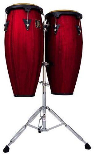 LP Latin Percussion Aspire 10 11 Dark Wood Congas Stand