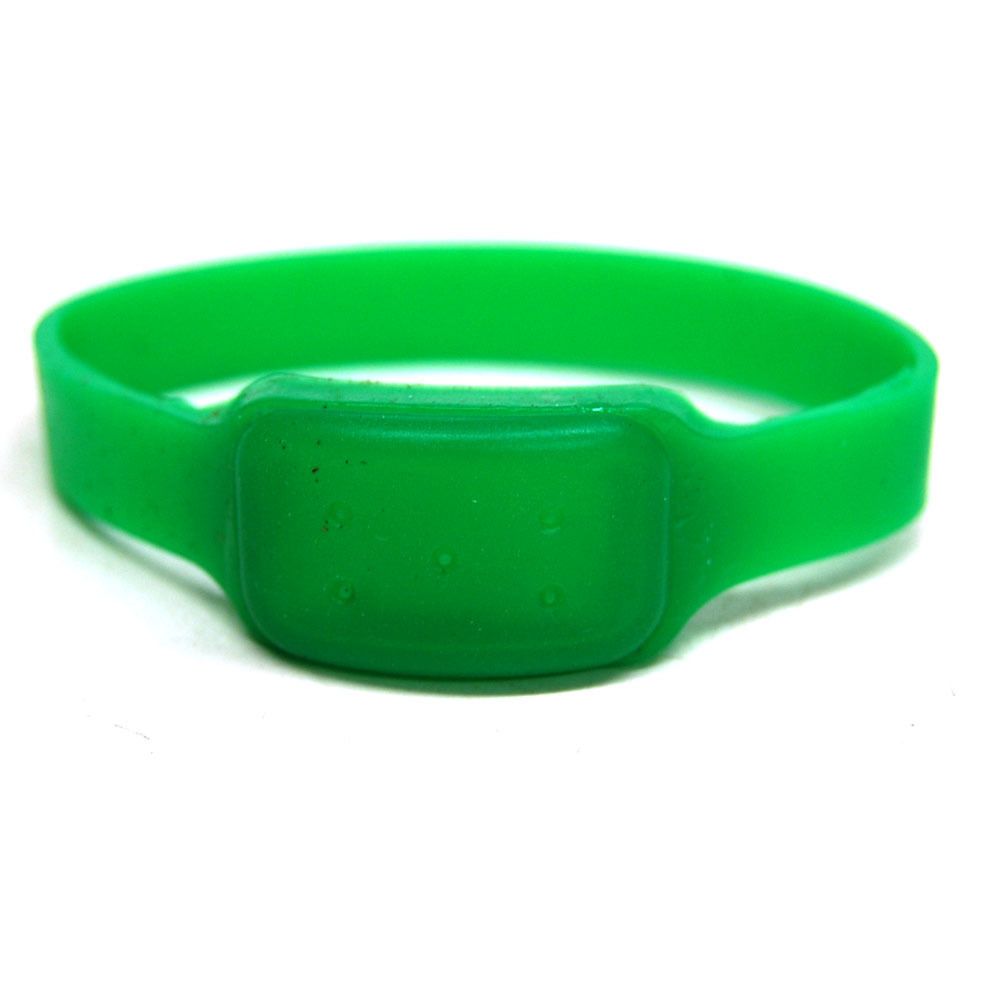Mosquito Repellant Wristbands 10 Pack Green