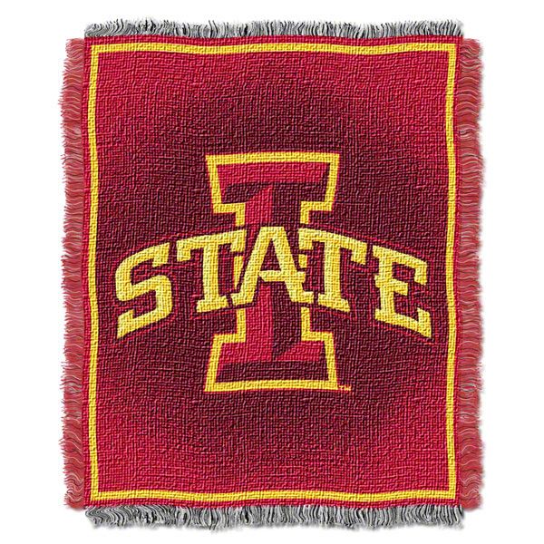 Iowa State Cyclones 48x60 Triple Woven Focus Jacquard Throw